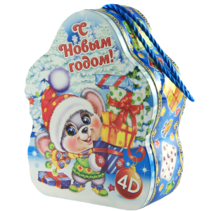 _упак_Елочка с мышкой Ж1909 ( 900 гр )